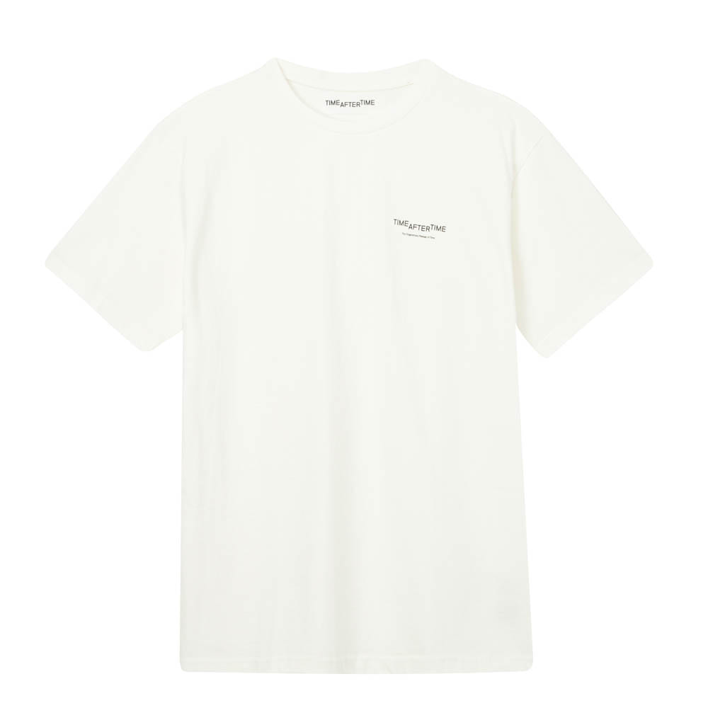 [basic] tat logo t-shirts (white)